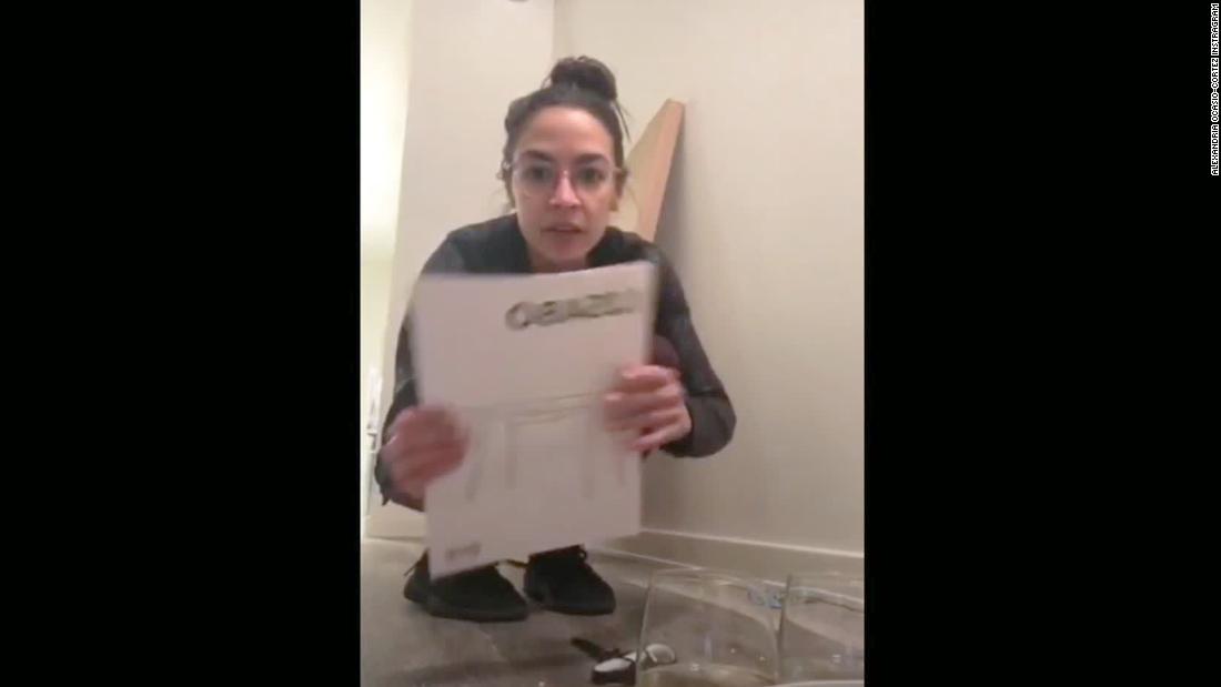 Ocasio-Cortez makes history assembling IKEA furniture