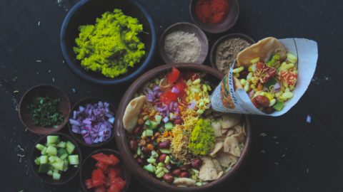 Mumbai Bhelpuri with Sukha Chutney | Street food of Mumbai